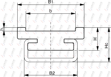 CFR型皮带导轨图纸